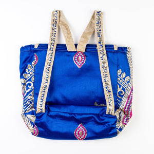 The Bali Backpack - Royal Blue & Fuchsia