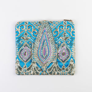 The Bali Bracelet Clutch - Turquoise