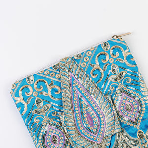 The Bali Bracelet Clutch - Turquoise